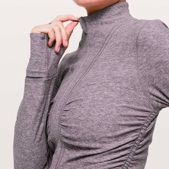 Lululemon Cypress Kiss 1/2 Zip Size 8 EUC $98 - Picture 13 of 15